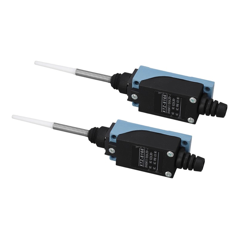 2 Pcs Spring Momentary Limit Switch Self Reset IP66 Flexible