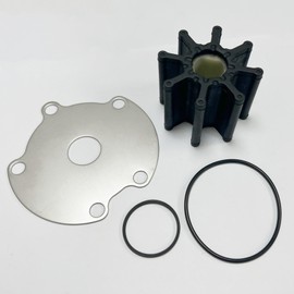 Forestity Compatible with 47-59362T6 Sea Water Pump Impeller Kit for MerCruiser 4.3L 5.0L 5.7L 7.4L V8 Outboard Engines 59362T6 with One-Piece Pump Body