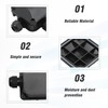 CADUFUELLY 4 Pcs Waterproof Electrical Junction Box, Outdoor 3 Way
