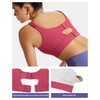 VFUS Adjustable High Impact Sports Bras for Women Zip Front