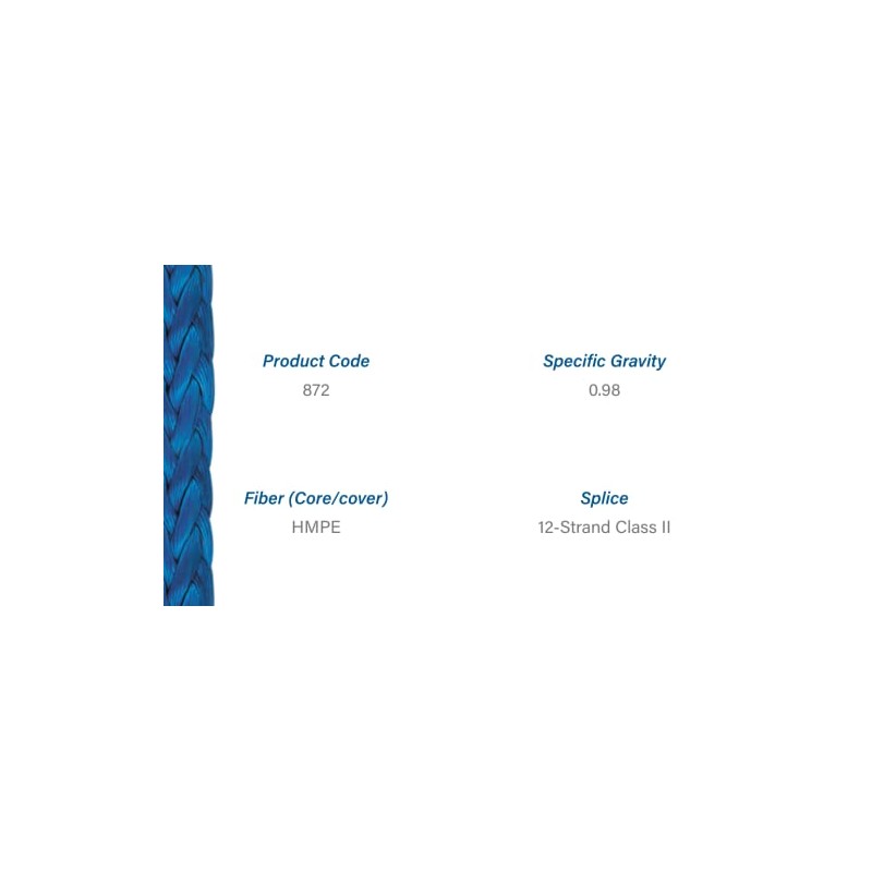 Samson Amsteel blue 7/64" 600' spools, 100' hanks coated Blue