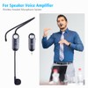 Lightweight Portable Wireless Headset Microphone UHF Mic with Receiver Box