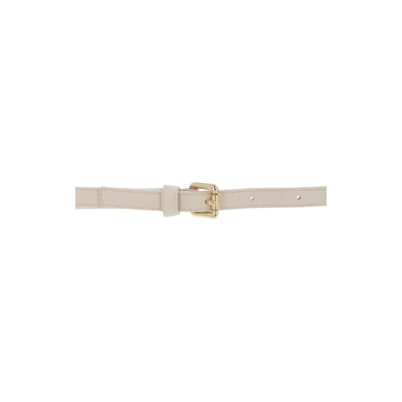 VALENTINO Emma Winter Belt W120 Ecru / Oro - Can