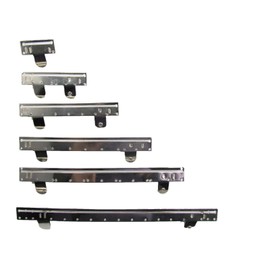 Uniform Store London Brooch Medal Mounting Brooch Full Size Bar Chrome (1 Space R692)