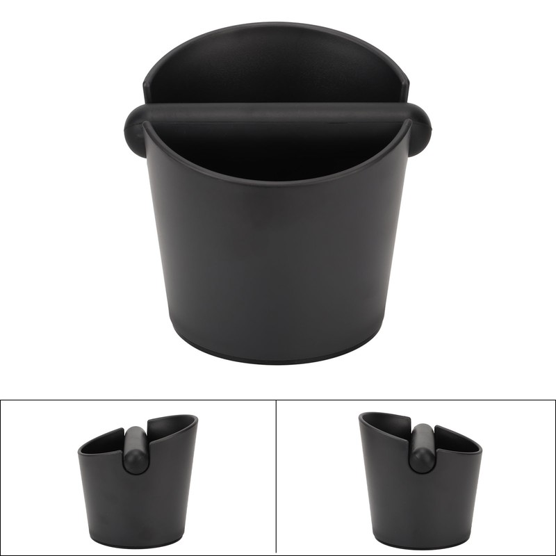 Coffee Knock Box Silicone Coffee Ground Dump Bin Container with