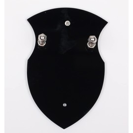 WANLIAN Wall Mounted Sword Card Sword Holder Sword Wall Card Acrylic Sword Wall Display Card Shield Sword Holder Knife Holder Dagger Holder (1 piece black)