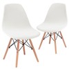 Bifaunvogel Shell Chair Covers Velvet Mid Century Modern Dining Chair