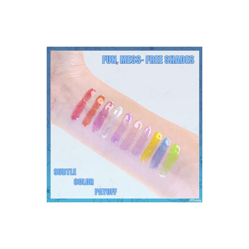 Stitch Brillo Labial Vegetal 10 pzas Niñas Regalo Fiesta