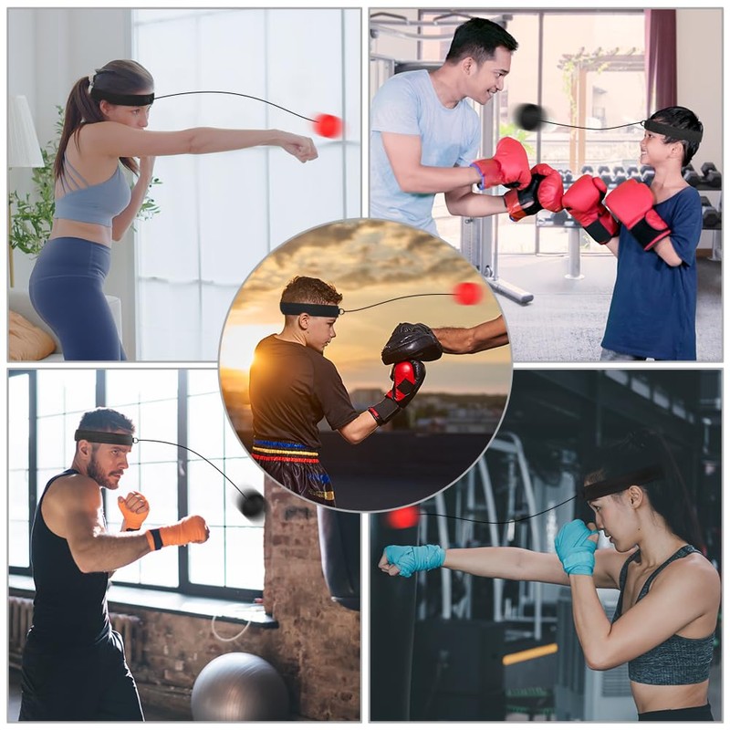 Flintronic Boxing Reflex Ball, Boxing Training Ball, Boxing Balls with