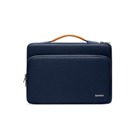 tomtoc 360 Protective Laptop Carrying Case for 16-inch New MacBook Pro M3/M2/M1 Pro/Max A2991 A2780 A2485 2023-2019, Water-Resistant Laptop Bag Sleeve with Accessory Pocket for The New Razer Blade 15