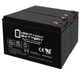 Mighty Max Battery 12V 7.2AH SLA Battery for Eagle 1000-DC Slide Gate Operator - 2 Pack