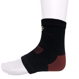 Solace Care Advanced Elastic Knitted Orthopaedic Ankle Support for Sprains - Ligament Damage Compression Brace - Elasticated Bandage (Black)