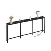CHOEZON 78.7" Narrow Console Table with Power Outlet 7.1" Skinny