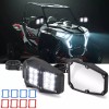 DYSO UTV Rear View Side Mirrors with LED Rock Light