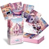 PERBDEAL Dreamy Home Fortune Reading Oracle Card, Premium Pink Foil