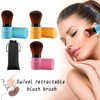 Vtrem Retractable Kabuki Brushes Travel Face Blush Brush Makeup Brush