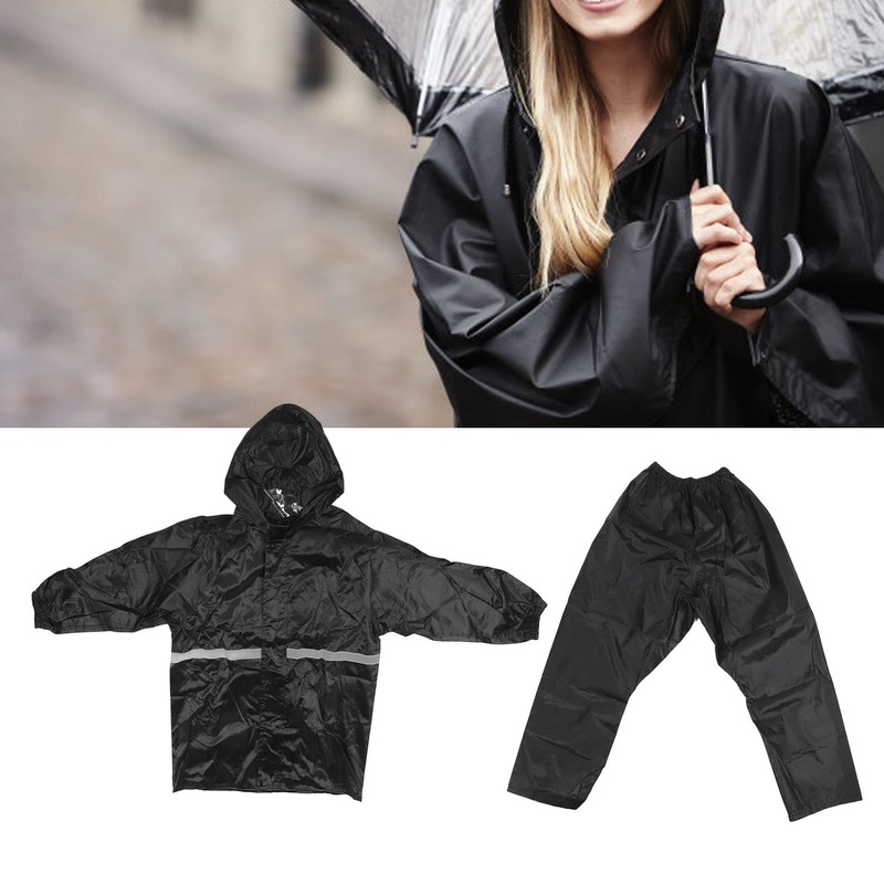 Rain Coat Pants Waterproof Full Body Raincoat Set Single Layer