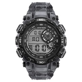 Armitron Sport Men's Digital Chronograph Resin Strap Watch, 40/8397