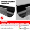 T Ends Weatherproofing Garage Door Seals Fits U-Bottom Garage Door