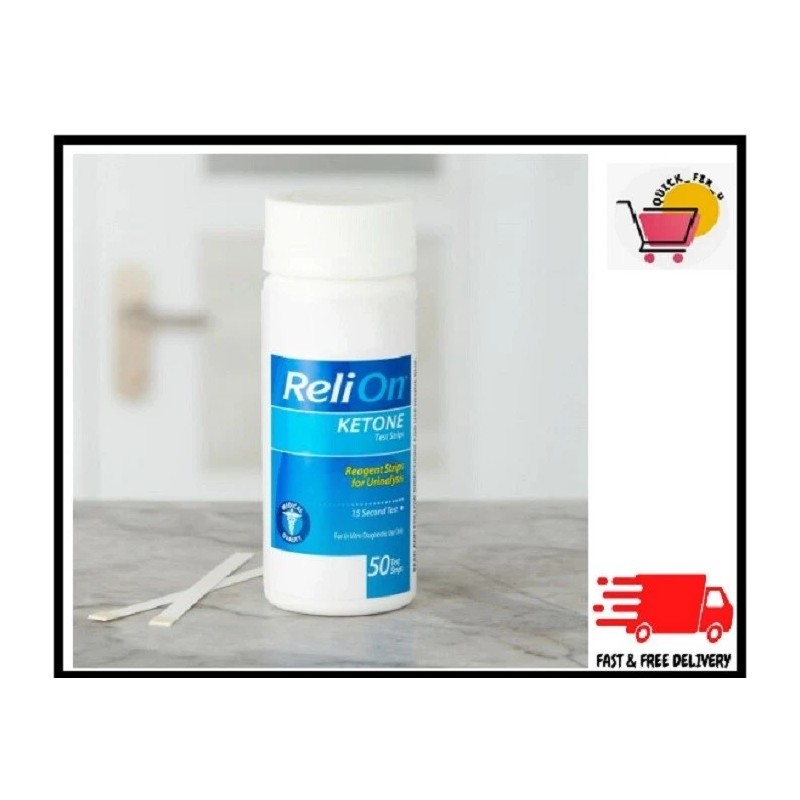 ReliOn Ketone Test Strips 50 Count