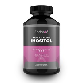 Inositol MYO Inositol y D-Chiro Inositol - Origen Natural - 240 cápsulas - 500mg