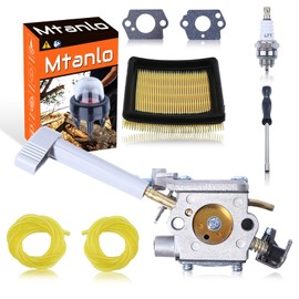 Mtanlo Enhance Per For mance with For Ryobi RY08420 RY08420A RY42BPEMC RY42WB Backpack Leaf Blower OEM Parts Kit – Primer Bulb, Air Filter, Carburetor Set & More!