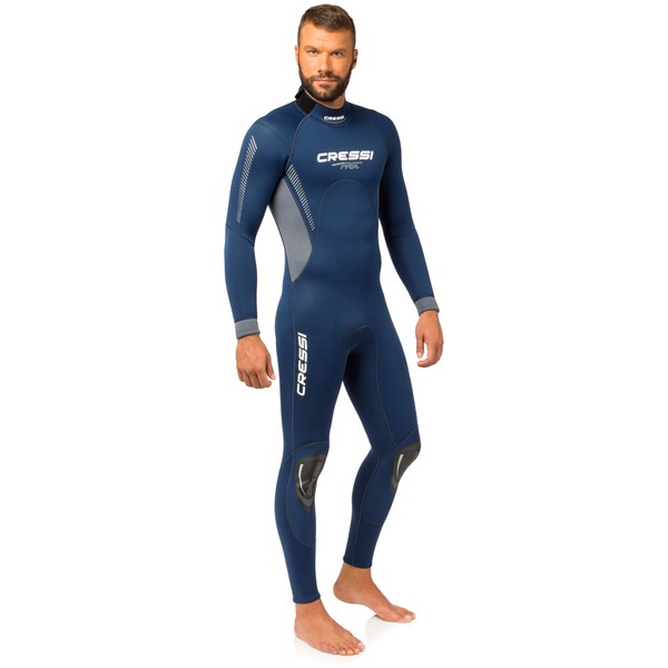 Cressi Men's & Ladies' Full Wetsuit Back-Zip for Scuba Diving