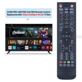 PZL Remote Control Replacement for Zidoo 4K UHD Media Player Disk Player TV Z9S Z9X Z10 Z10pro X20 X20pro Z1000 Z1000pro UHD2000 UHD3000