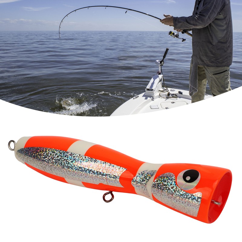 Fishing Lure Top Water Hard Bait Linden Reflective Sea Fishing