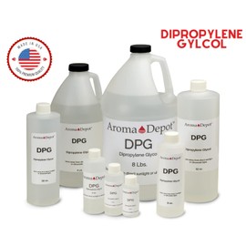 DPG 1 oz. Dipropylene Glycol for Incense Making, Fragrance Cutting Oil, Soapmaking, Reed Diffuser, Scent Retention Perfume, and Body Oils. Natural Thickener, Stabilizer. 100% Pure Non-GMO Low Odor