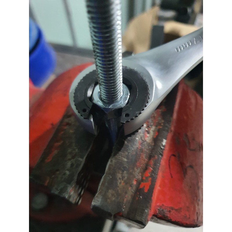 Neilsen 17mm Ratchet Flare nut Wrench Spanner