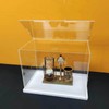 Clear Acrylic Display Case-Assemble, Top Cove Openable Door, Thickened Base,