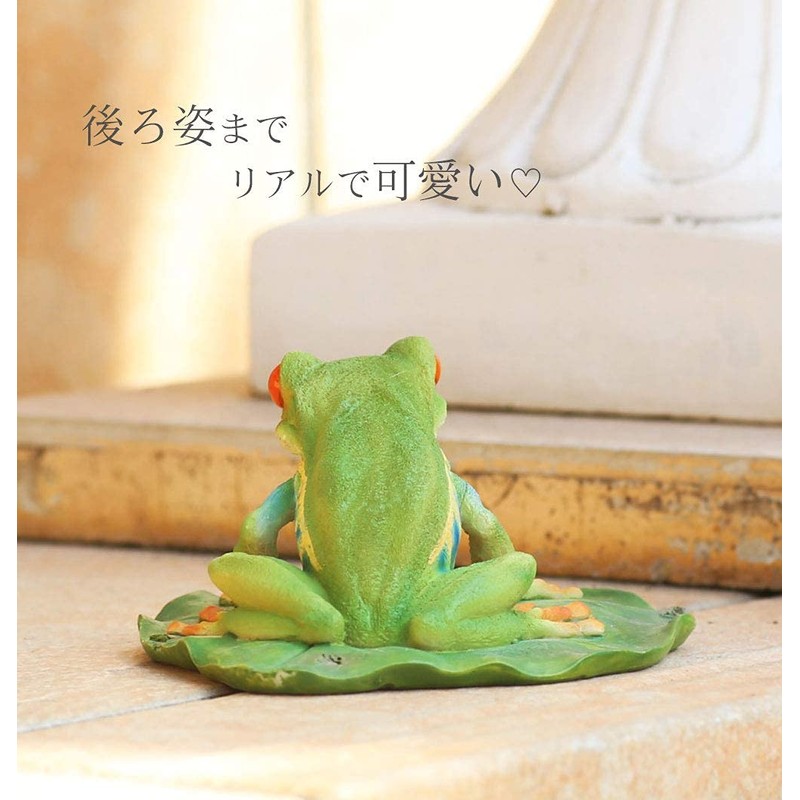 Devarier ca187a Frog Figurine, Redneck Frog, Resin, Perfect Gift