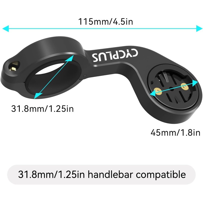 CYCPLUS Z1 Bicycle Computer Mount Handlebar Mount Only Fits Handlebars