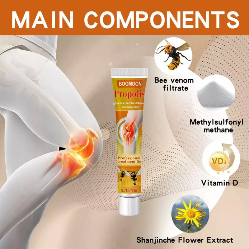 5 Unidades De Crema Para Aliviar El Dolor Articular Bee