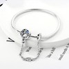Hapour 925 Sterling Silver Charm Bracelet for Women, Butterfly, Heart,