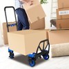 Hihone Foldable 2 in 1 Hand Truck, 330 LBS Capacity