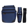 DBLTACT DT-3SET-BL Waist Bag, 3-Piece Set, Blue