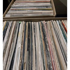 Mystery Box Vinyl Records Music Albums LP Bulk Lot of 20 Vintage With Sleeves