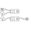 EHMANN 2660x0700 Cord Dimmer T26.07 White Phase Control 230 V