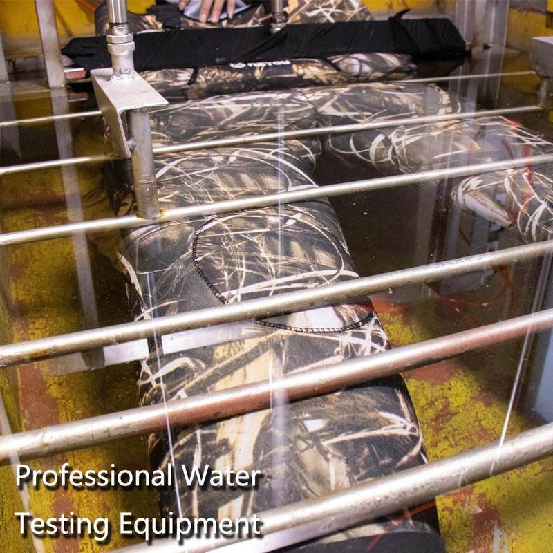 NEYGU 5mm Neoprene Waders with 1500g Weight Rubber Boots