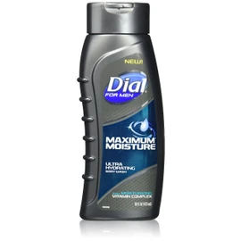 Dial for Men Maximum Moisture Ultra Hydrating Body Wash, 16 Fl. Oz., Pack of 2