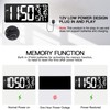 Xflyee 18 Inch Oversized Digital Wall Clock with Remote Control,