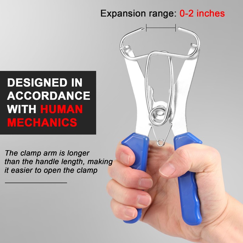 Miter Spring Clamp Kit Stainless Steel Miter Clamp with Spring