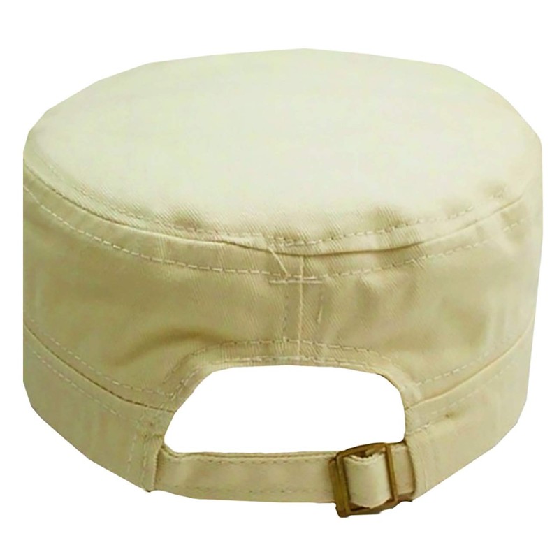 CHROME CRANE CB056 Men's Women's Solid Military Cap, Hat, Work