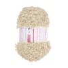 MECCANIXITY Fur Yarn Soft Fluffy Chunky Yarn Fuzzy Eyelash Yarn