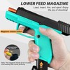 NUOLPIOM Automatic Shell Ejecting Toy Gun for Boys, Soft Bullet