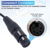 WODASEN Aviation Headset Adapter for Airbus XLR 5 Pin Head