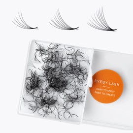 Eyesy Lash 500 Promade Fans | 5D 0.07 Size 12 mm Curl D | Premade Lash Fans Volume Lash Extensions Premade Fans Eyelash Extensions Fans Lash Fans Premade Eyelash Extensions Fans