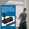 Rok Hardware Glass Door Pivot Hinge for Free Swinging Glass,